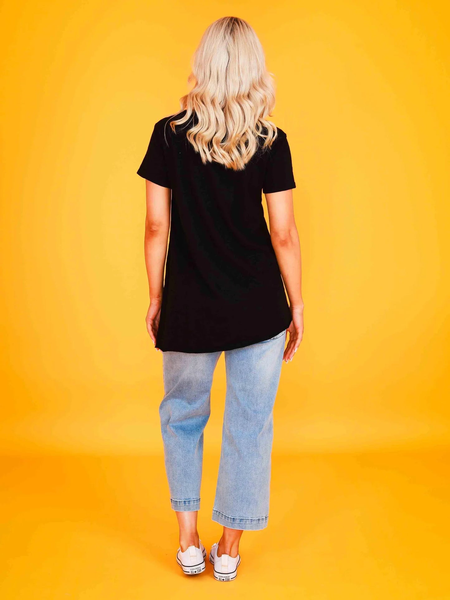 Cathie Embroidered Star T-Shirt