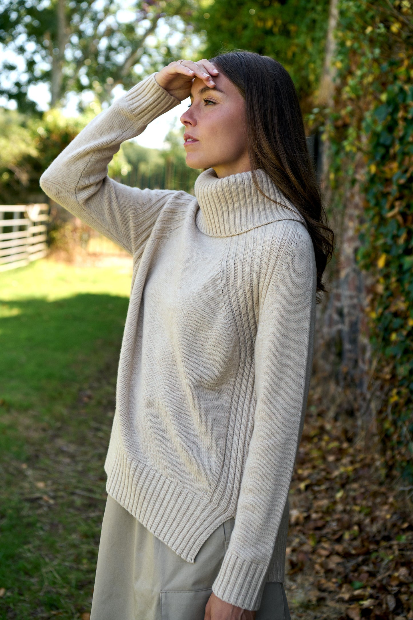 Merino Roll Neck
