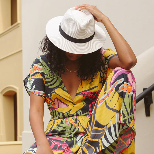 Pana-Mate® Fedora Hat - Ivory