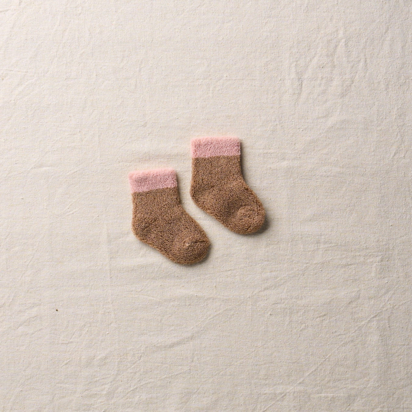 Organic Cotton Yak Pile Baby Socks