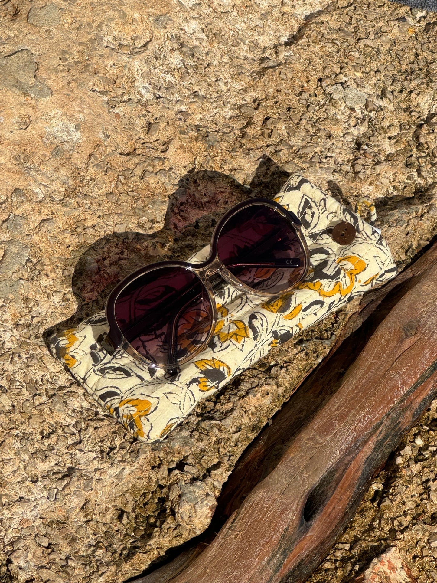 Sunglasses and Phone Pouches