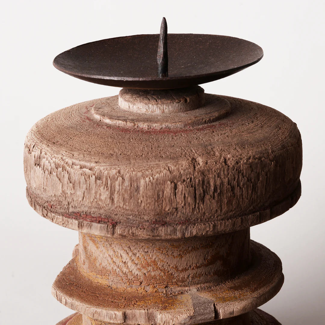 Turned Candle Holder
