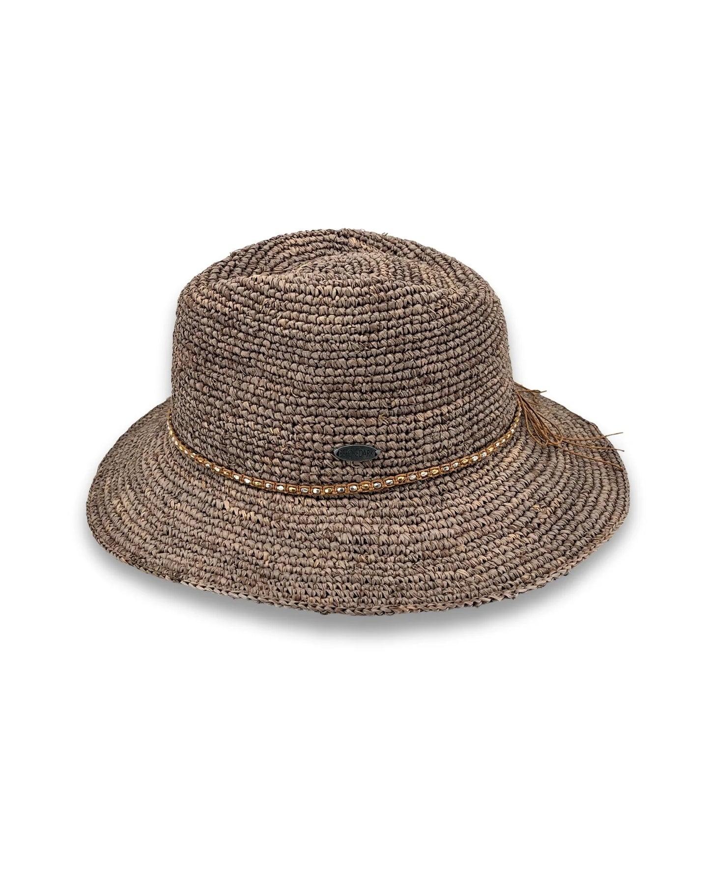 Magdalena Raffia Fedora