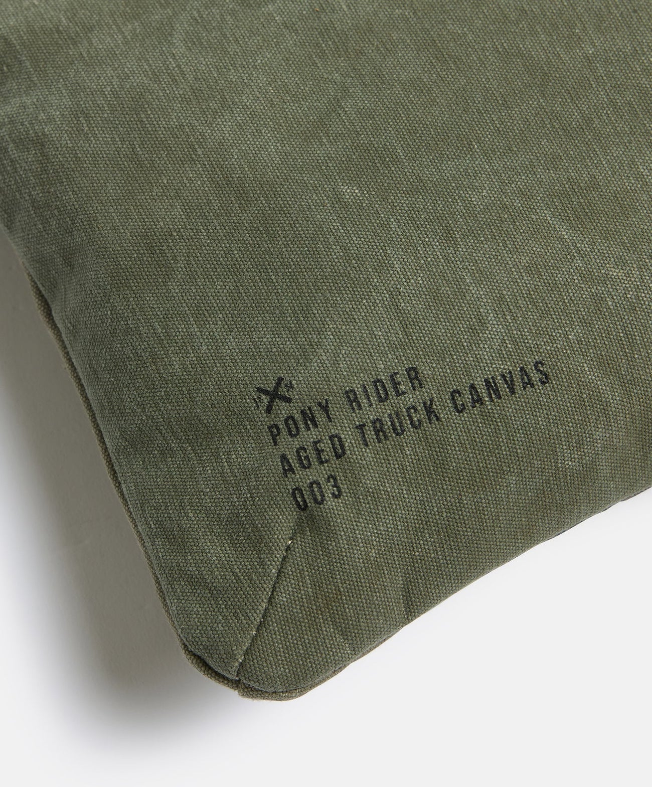 Land of Mates Clutch Upcycled Khaki