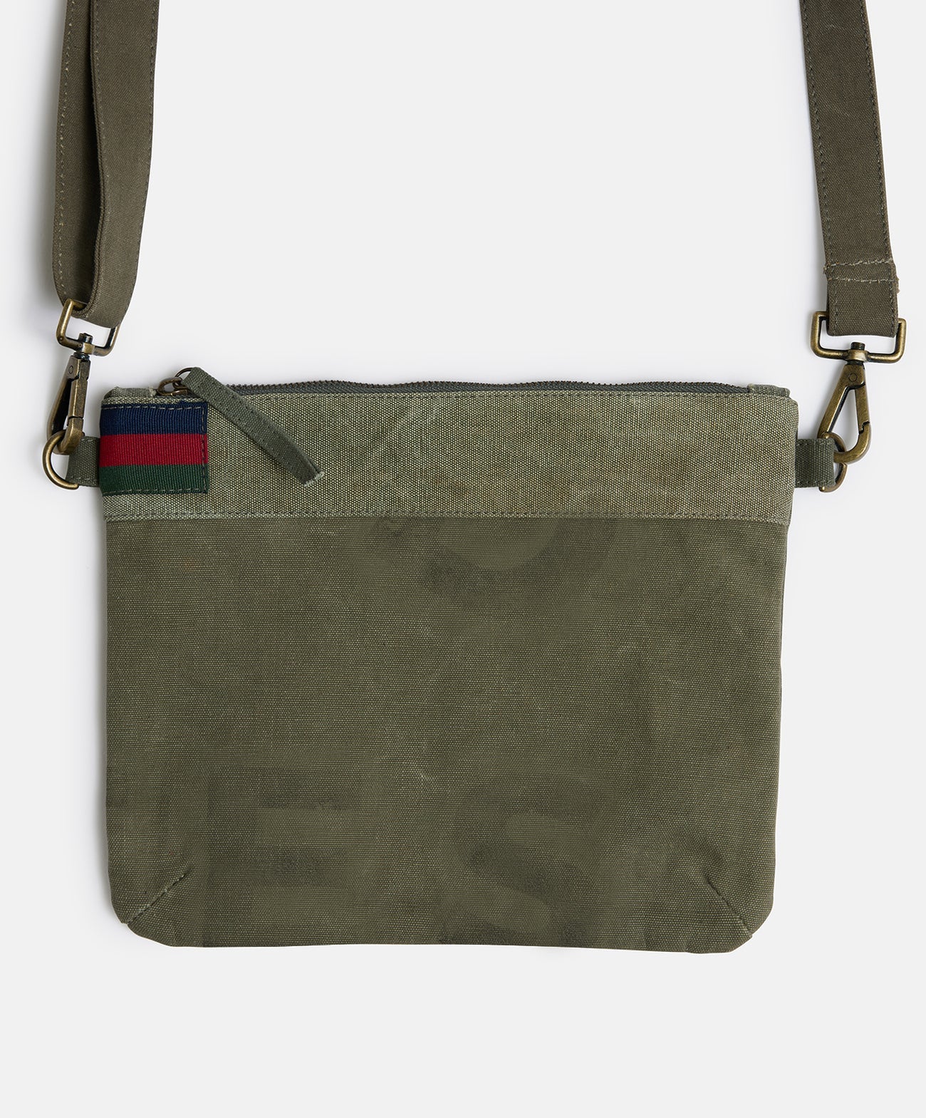 Land of Mates Clutch Upcycled Khaki