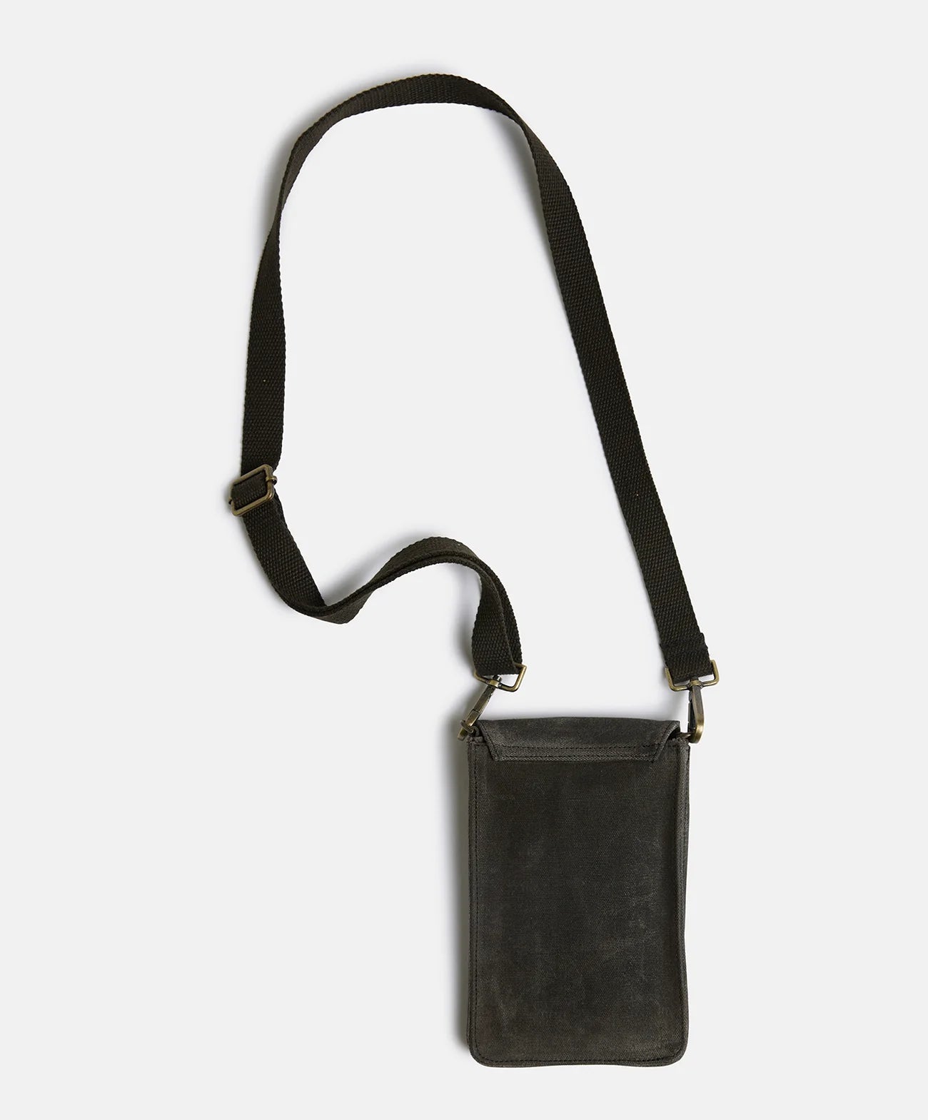 The Slow Road Phone Satchel - Black