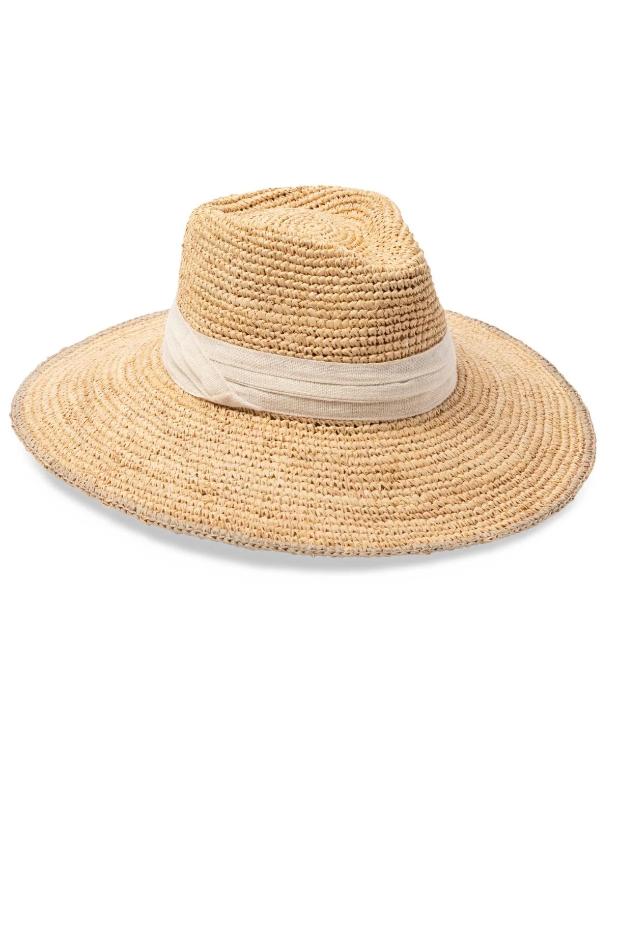 Barcelona Wide Brim Fedora Hat