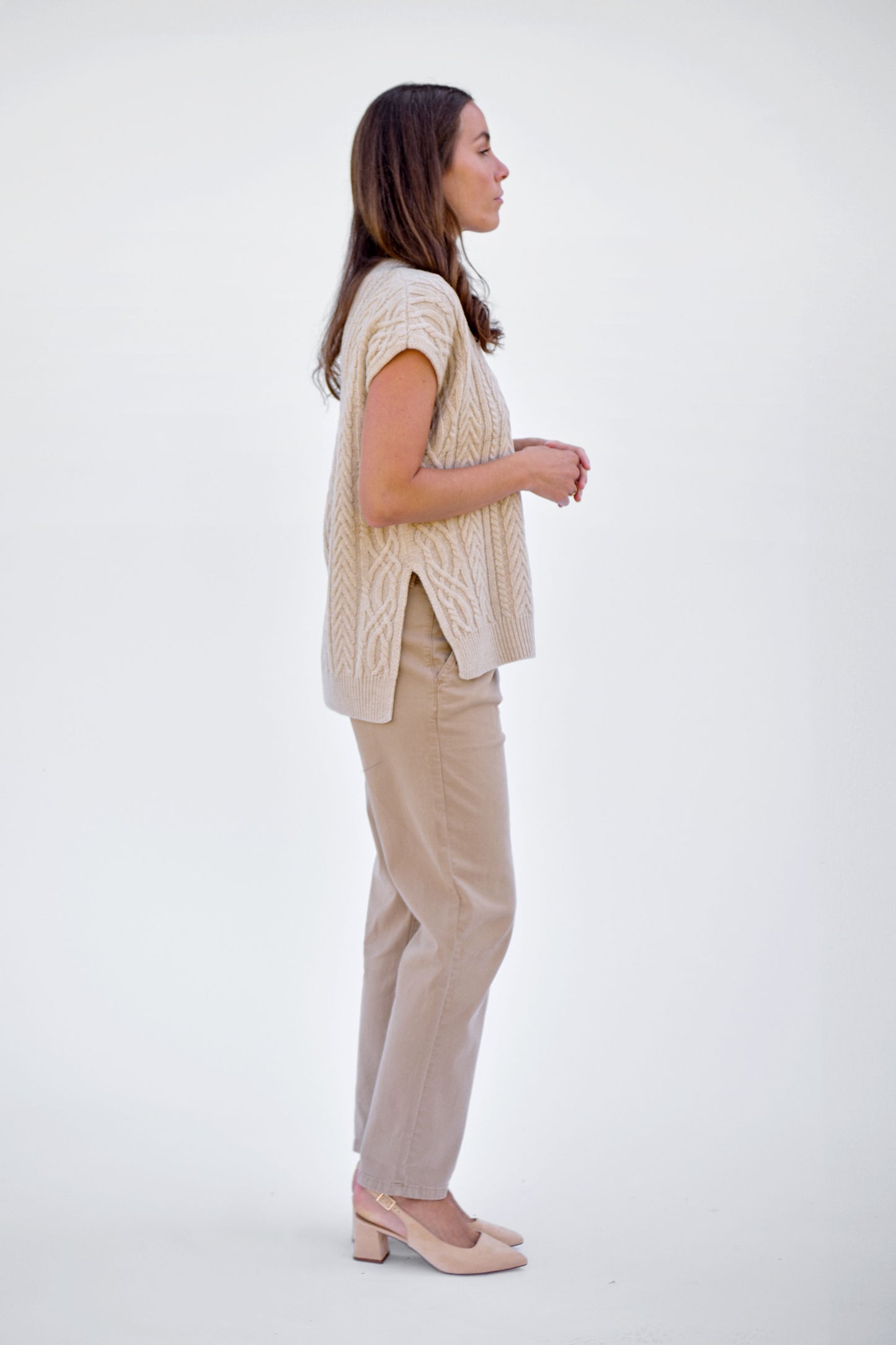 Merino Cable Vest
