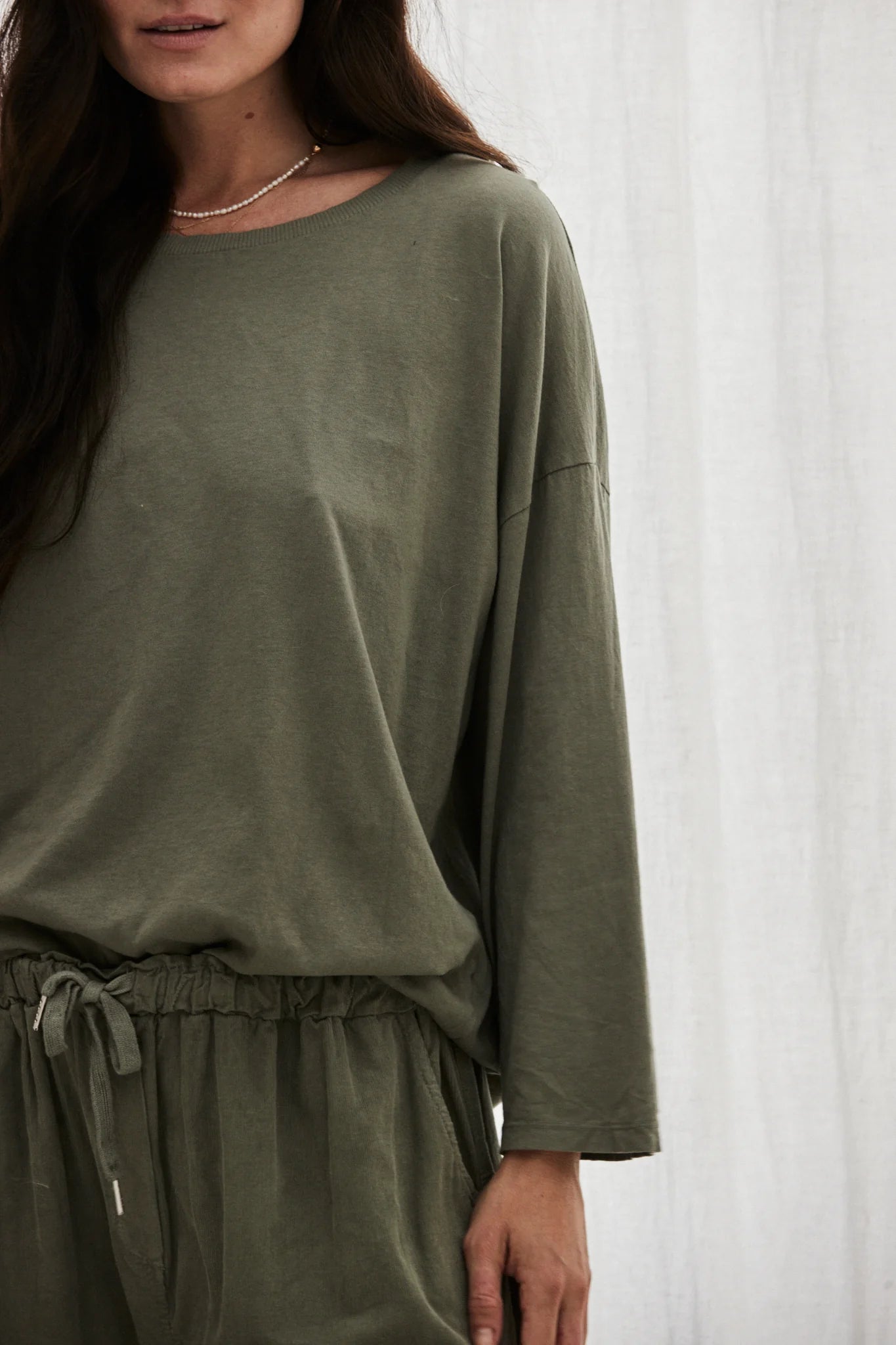 Tim Cotton Long Sleeve Tee