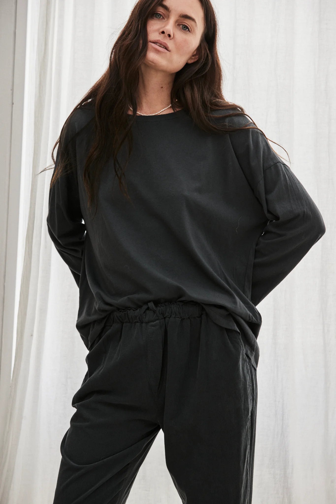 Tim Cotton Long Sleeve Tee