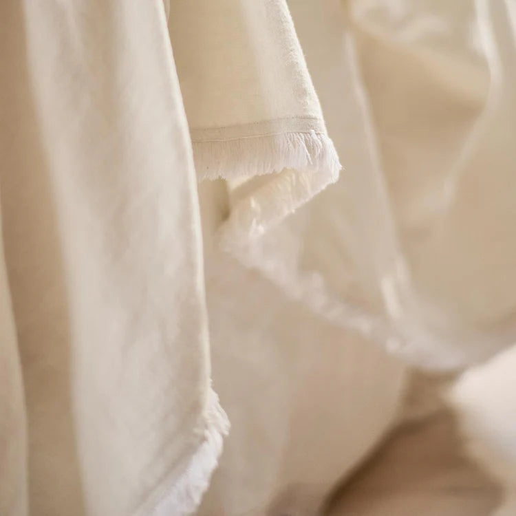 Luca Boho Linen Throw