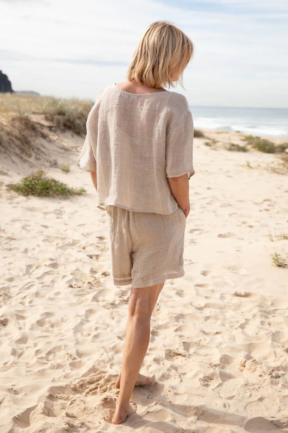 Olivia Linen Top