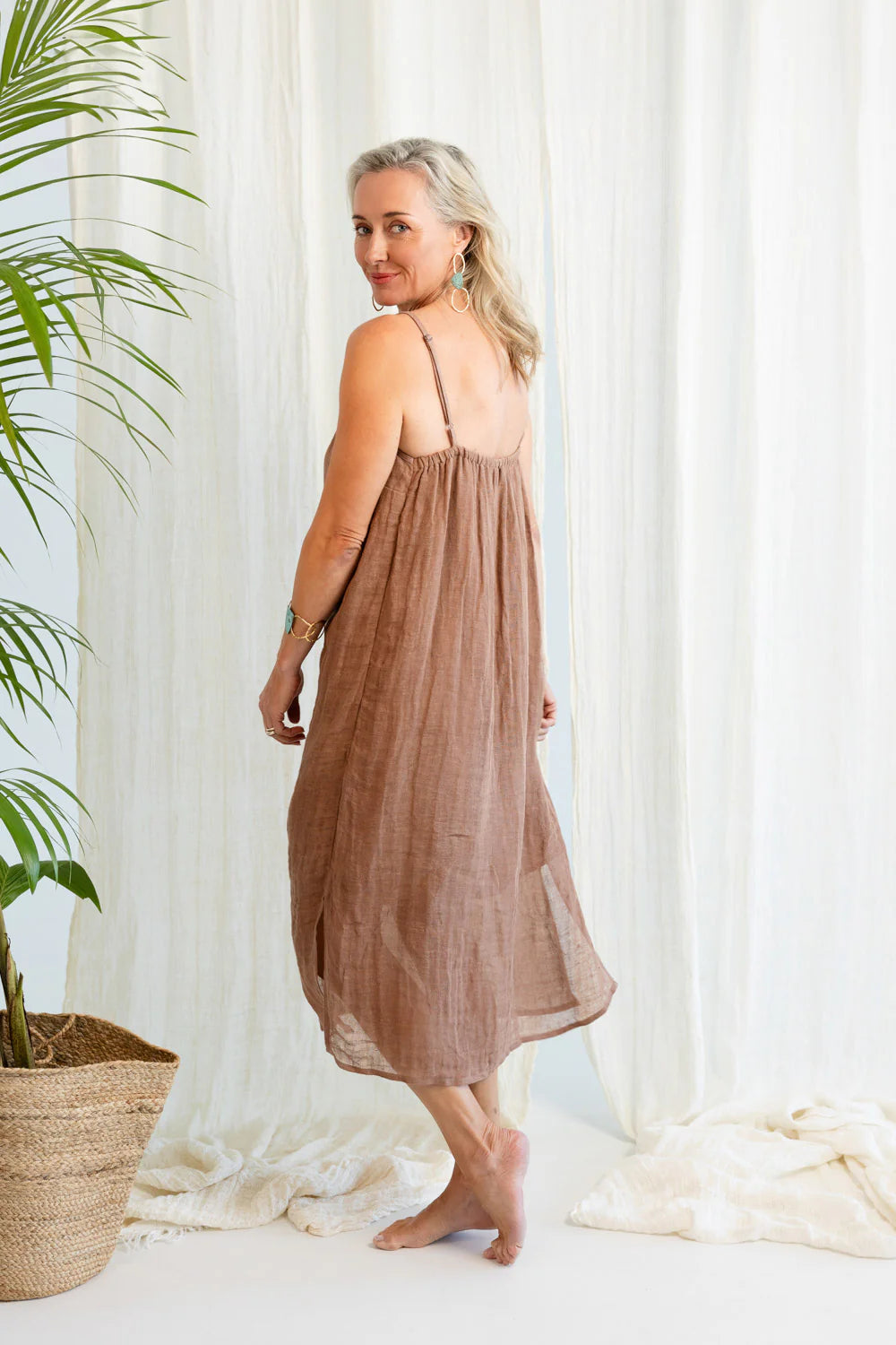 Luxe Linen Midi