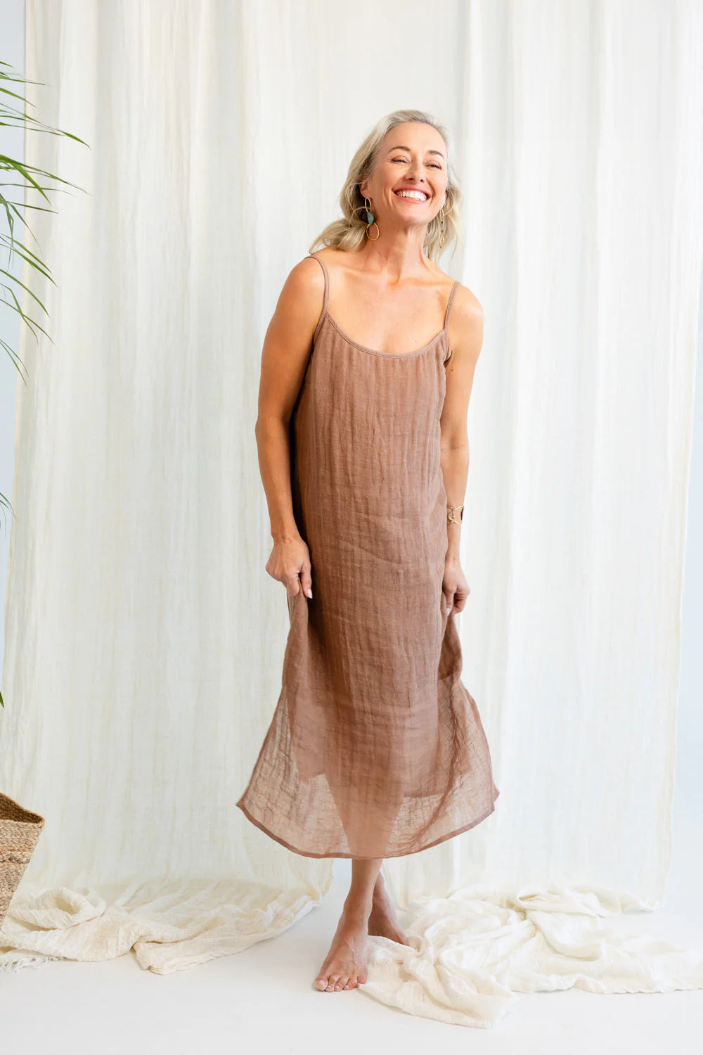 Luxe Linen Midi