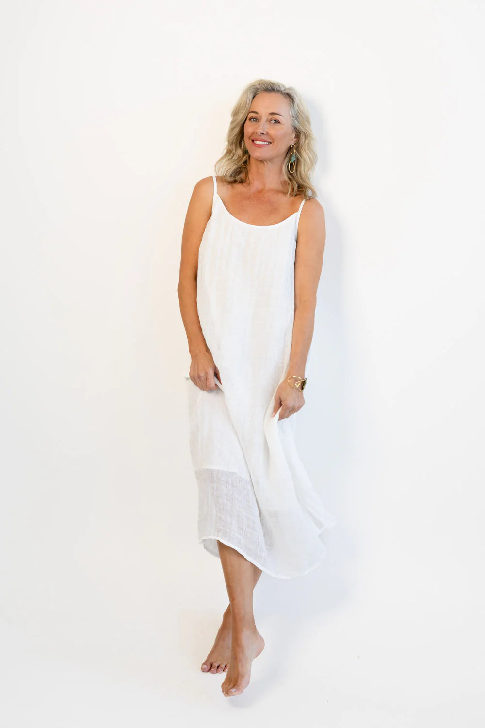 Luxe Linen Midi