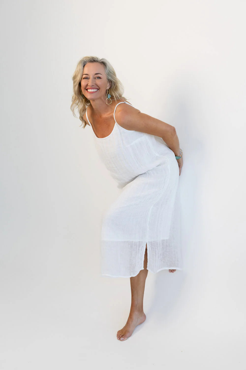 Luxe Linen Midi