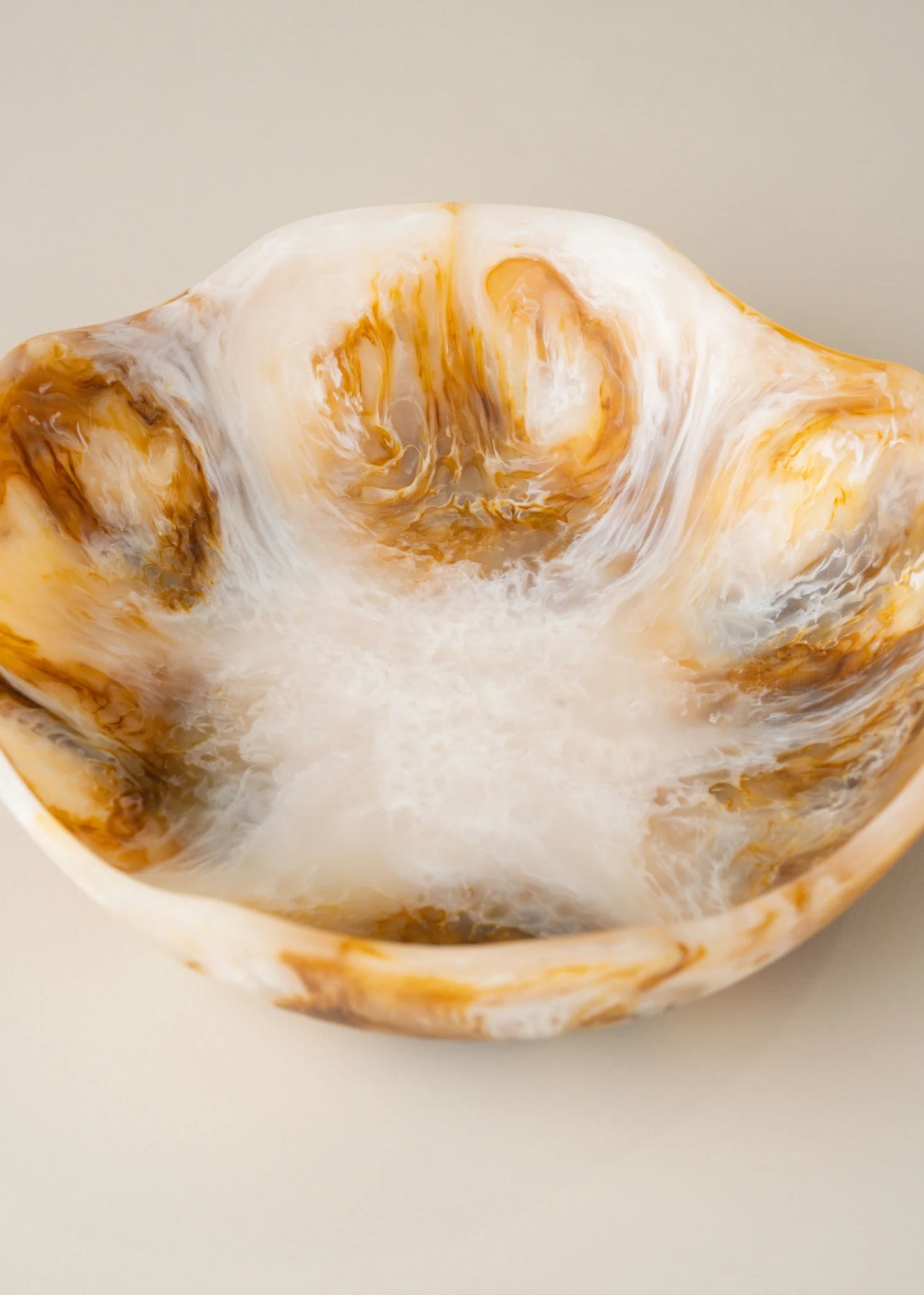 Flow Resin Salad Bowl