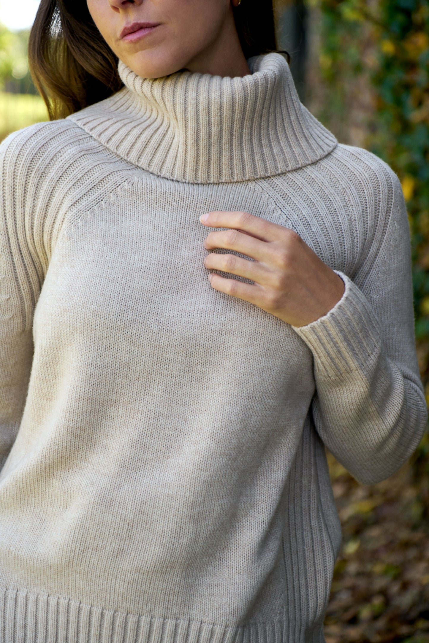 Merino Roll Neck