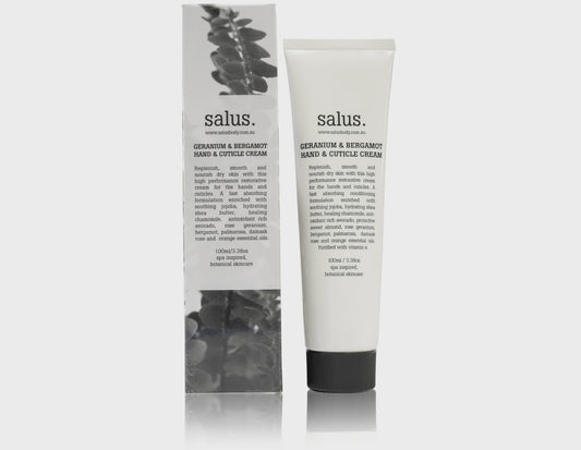 Salus Geranium Bergamot Hand & Cuticle Cream