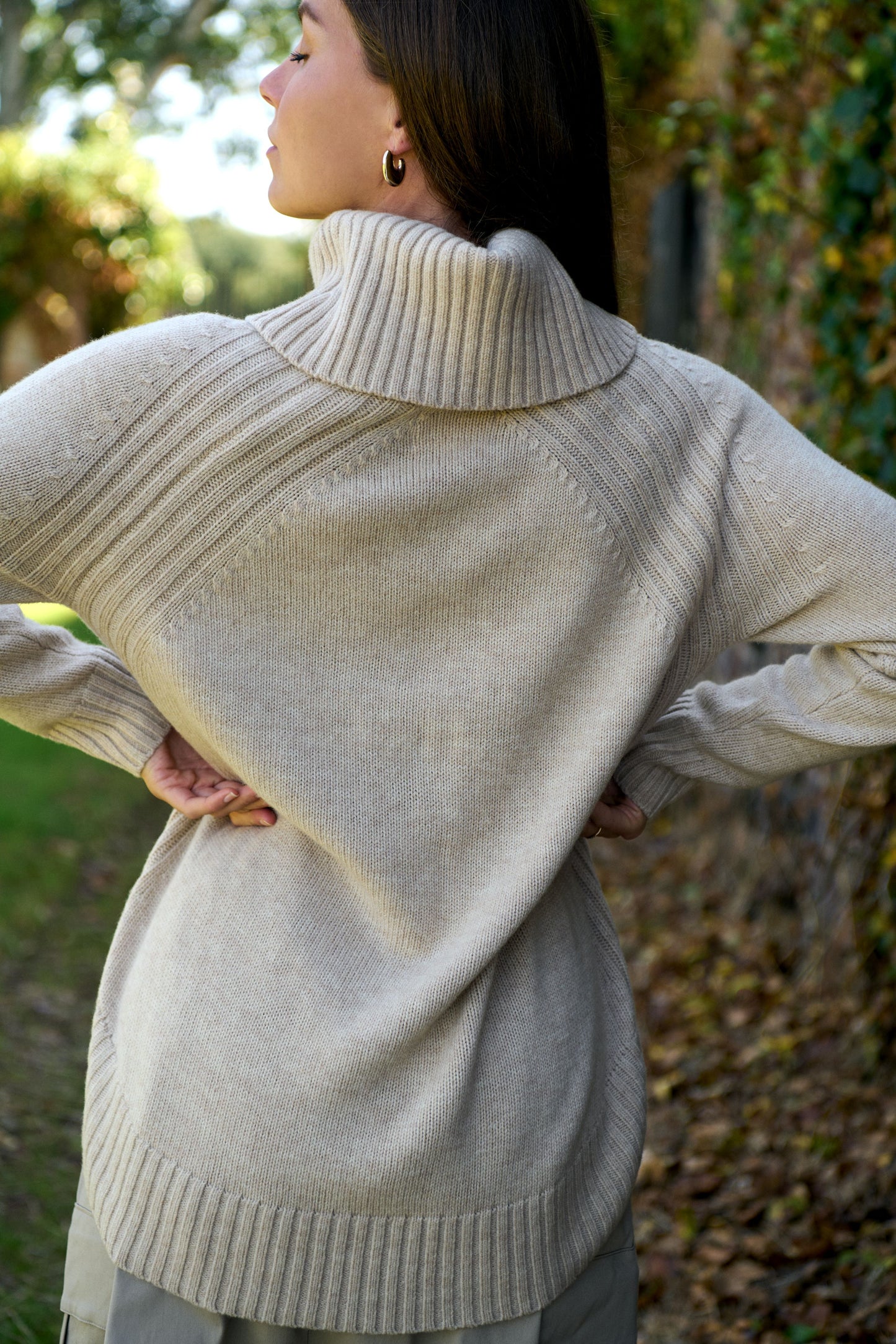 Merino Roll Neck