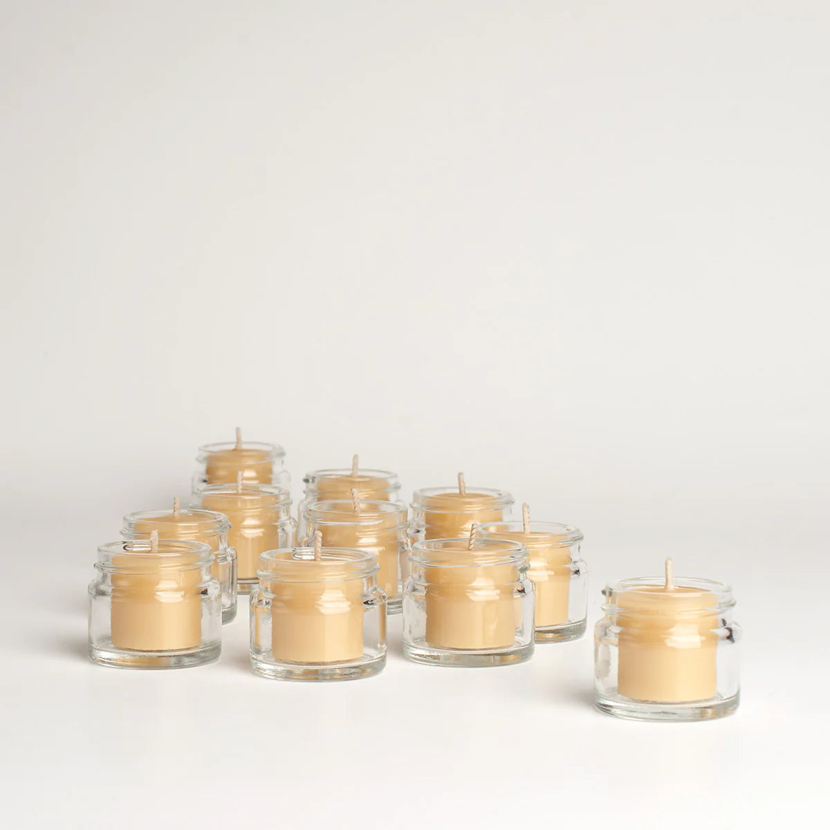Jam Jar Tealights 2 Jars + 8 Candles