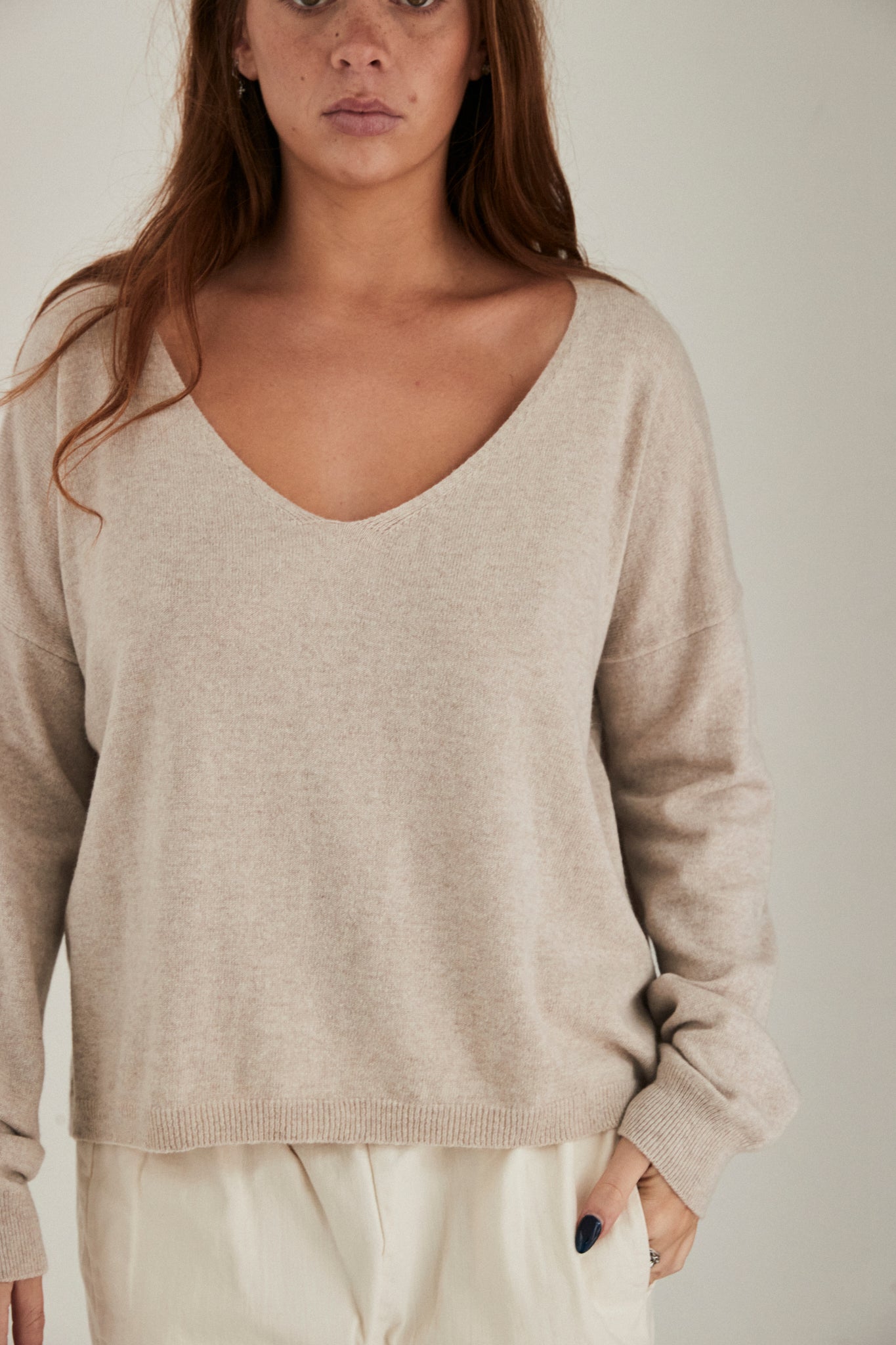 David V-Neck Jumper