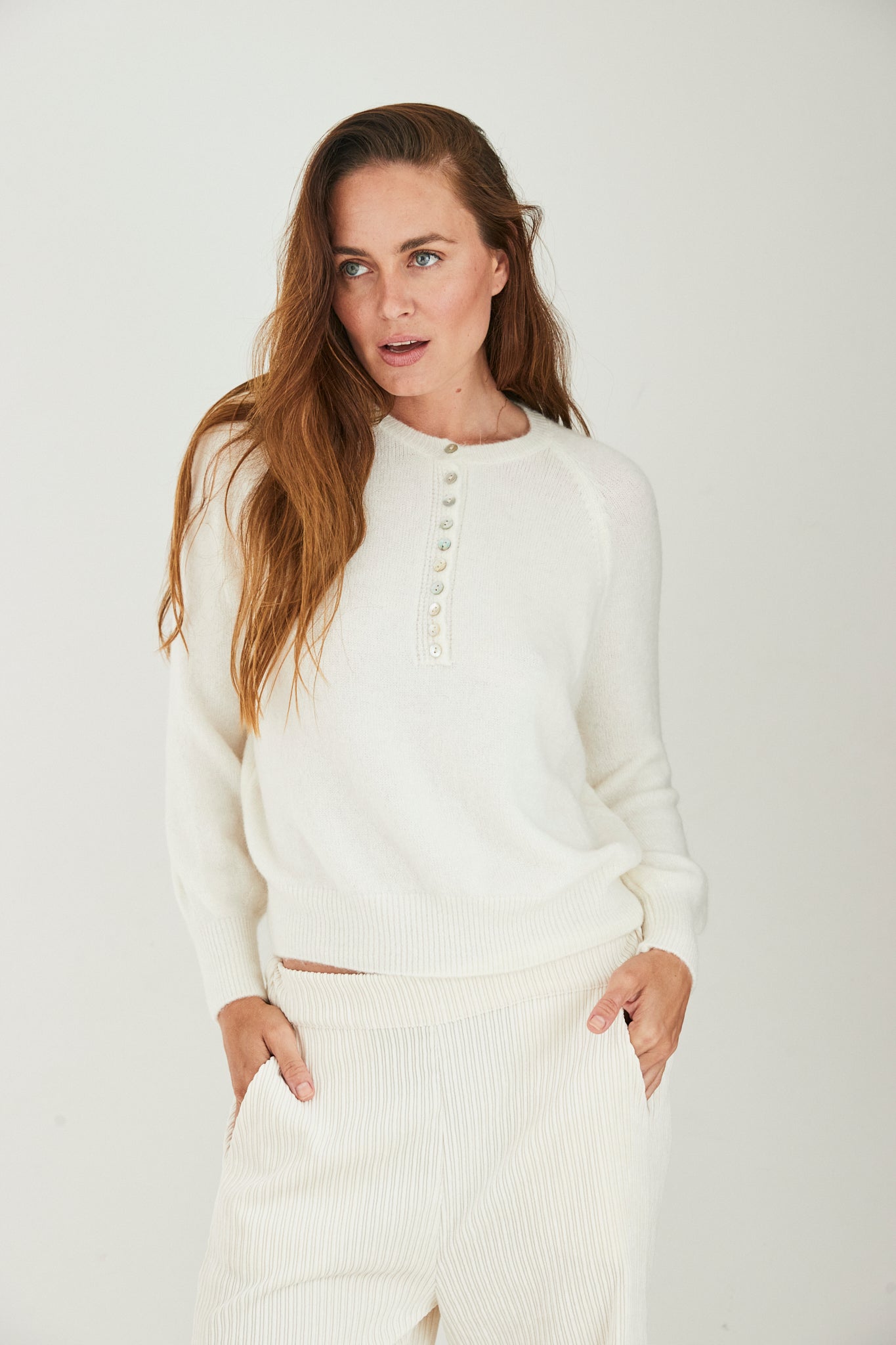 Marcel knit pull over