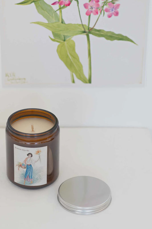 Lemon Myrtle Candle in a Jar