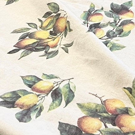 Como Table Linen - Lemon