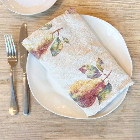 Como Table Linen - Pear