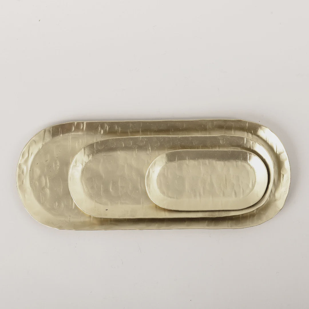 Brass Oval Tray
