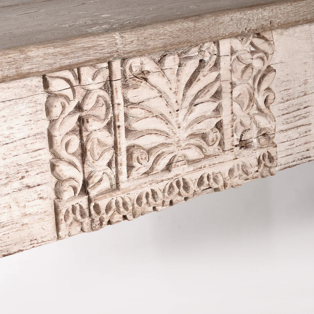 Carved Console with Column Legs