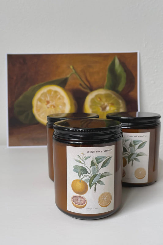 Orange Grapefruit candle
