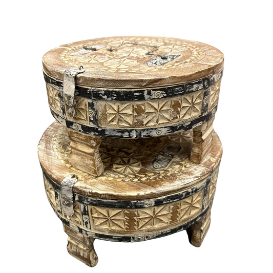 Indian Grinder with Lid