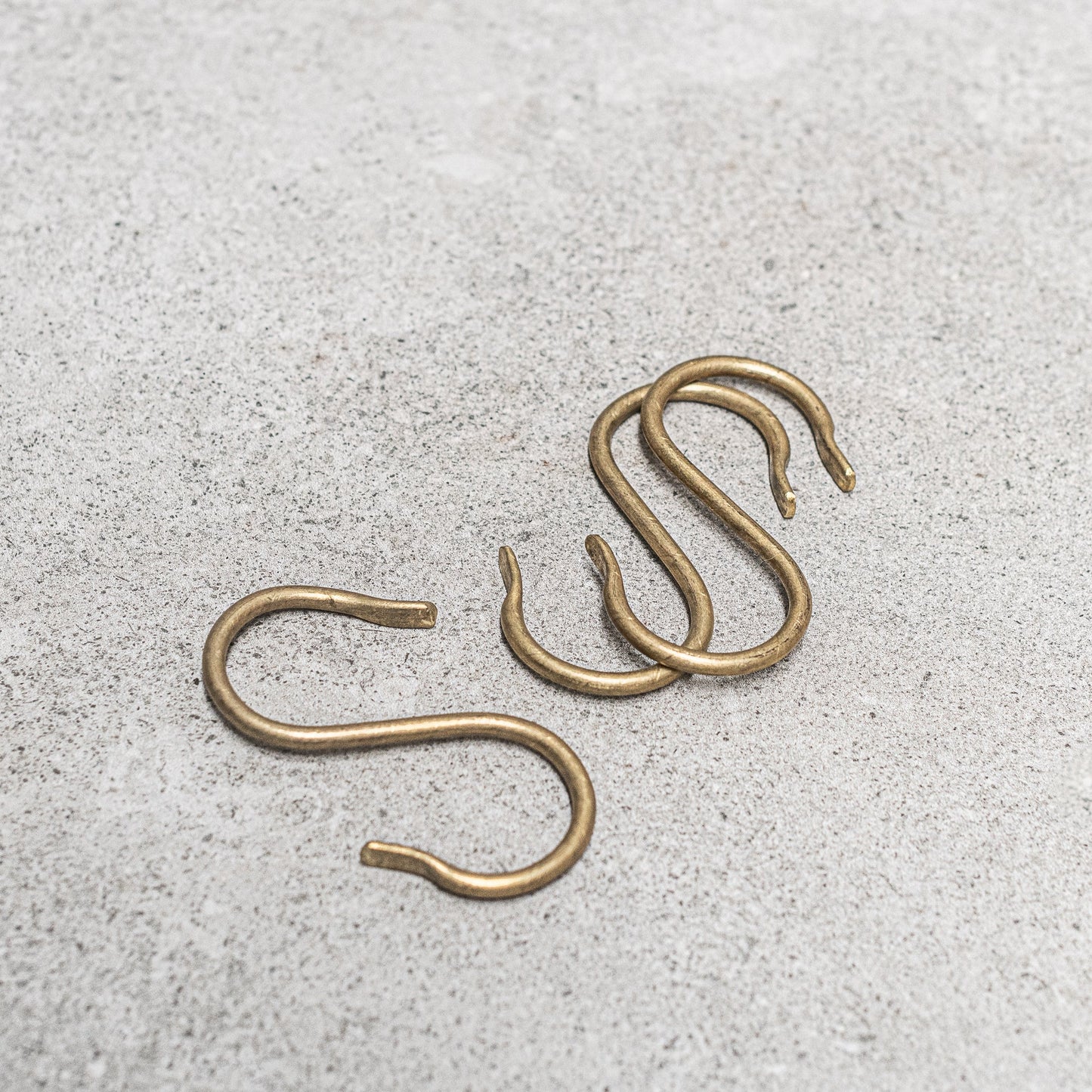 Brass "S" Hooks