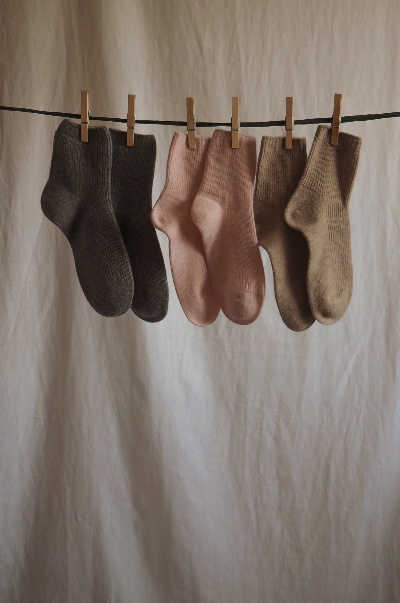 TWL Cashmere Bed Socks
