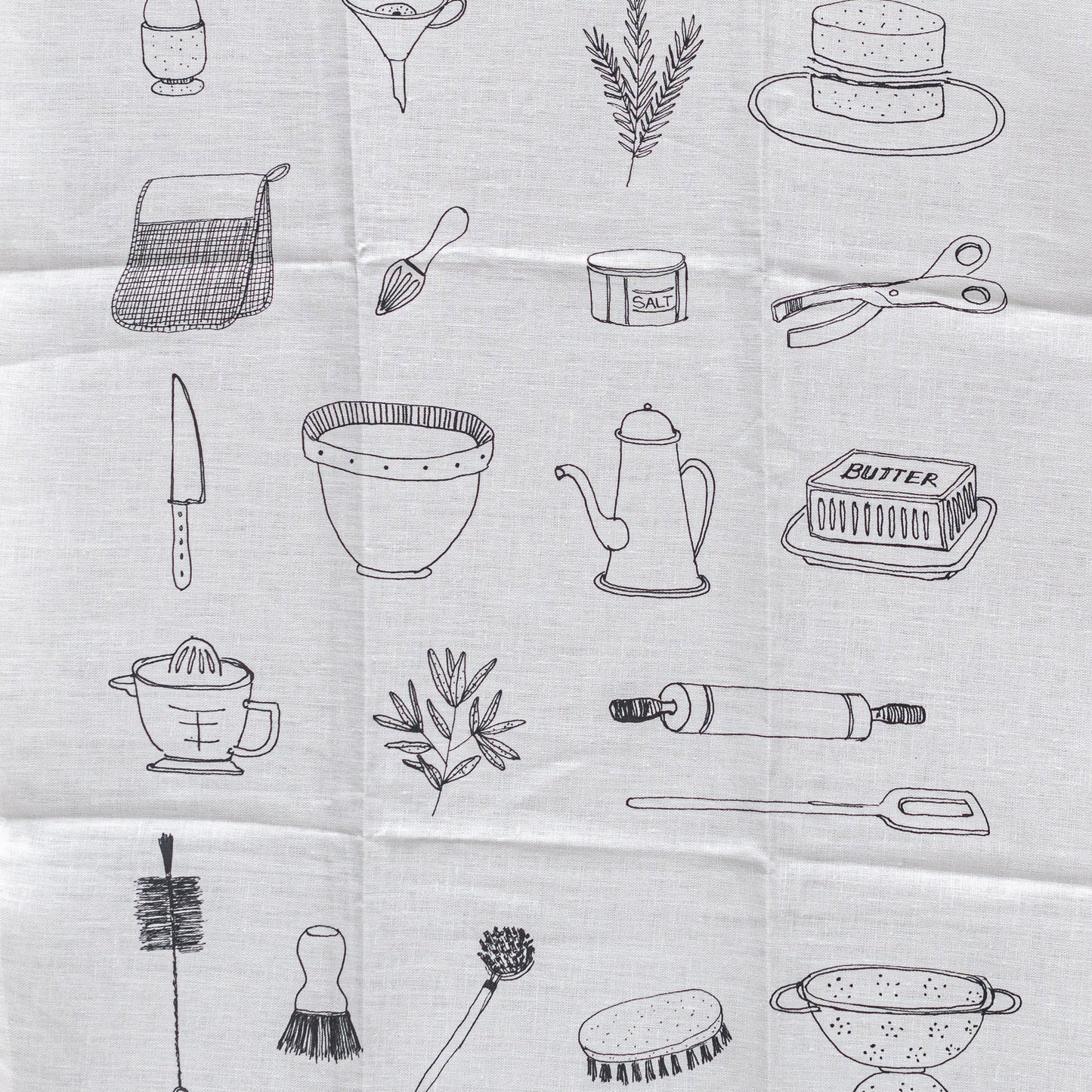 French Linen Tea Towel