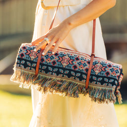 Hendeer 'TICKET TO RIDE' Picnic Rug