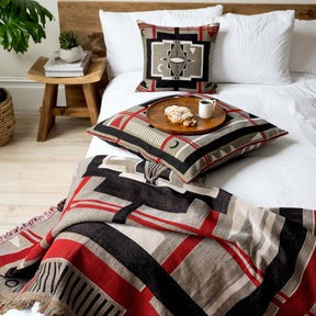 GET BACK' WOVEN PICNIC RUG/THROW