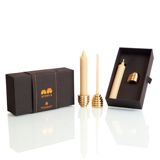 Queen B Black Label - Reversible Beehive Candle Holder