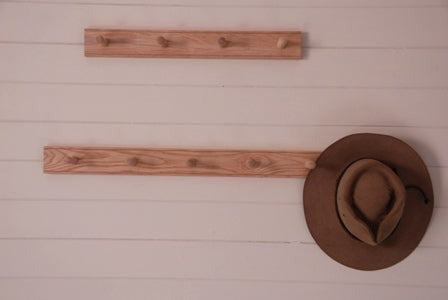 Peg Rails in Oak