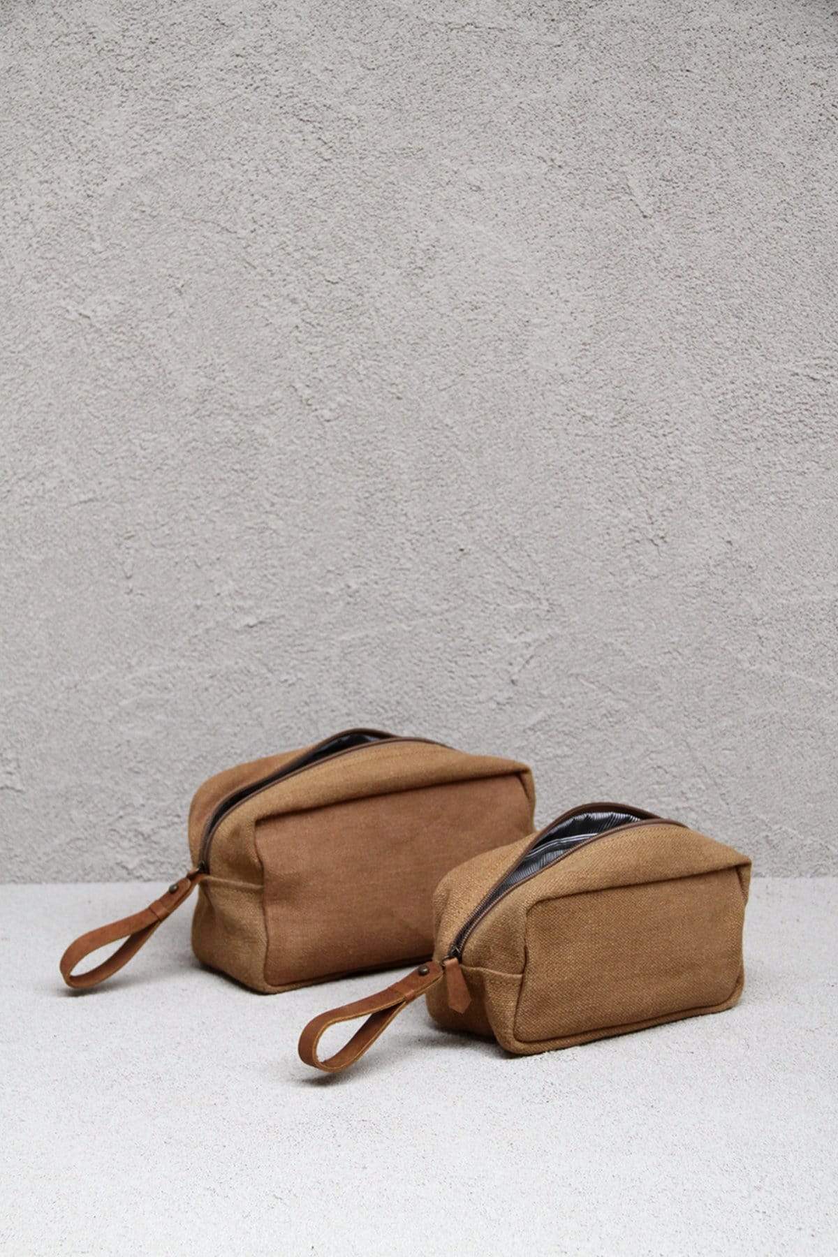 Dharma Door Toiletry Bag Camel