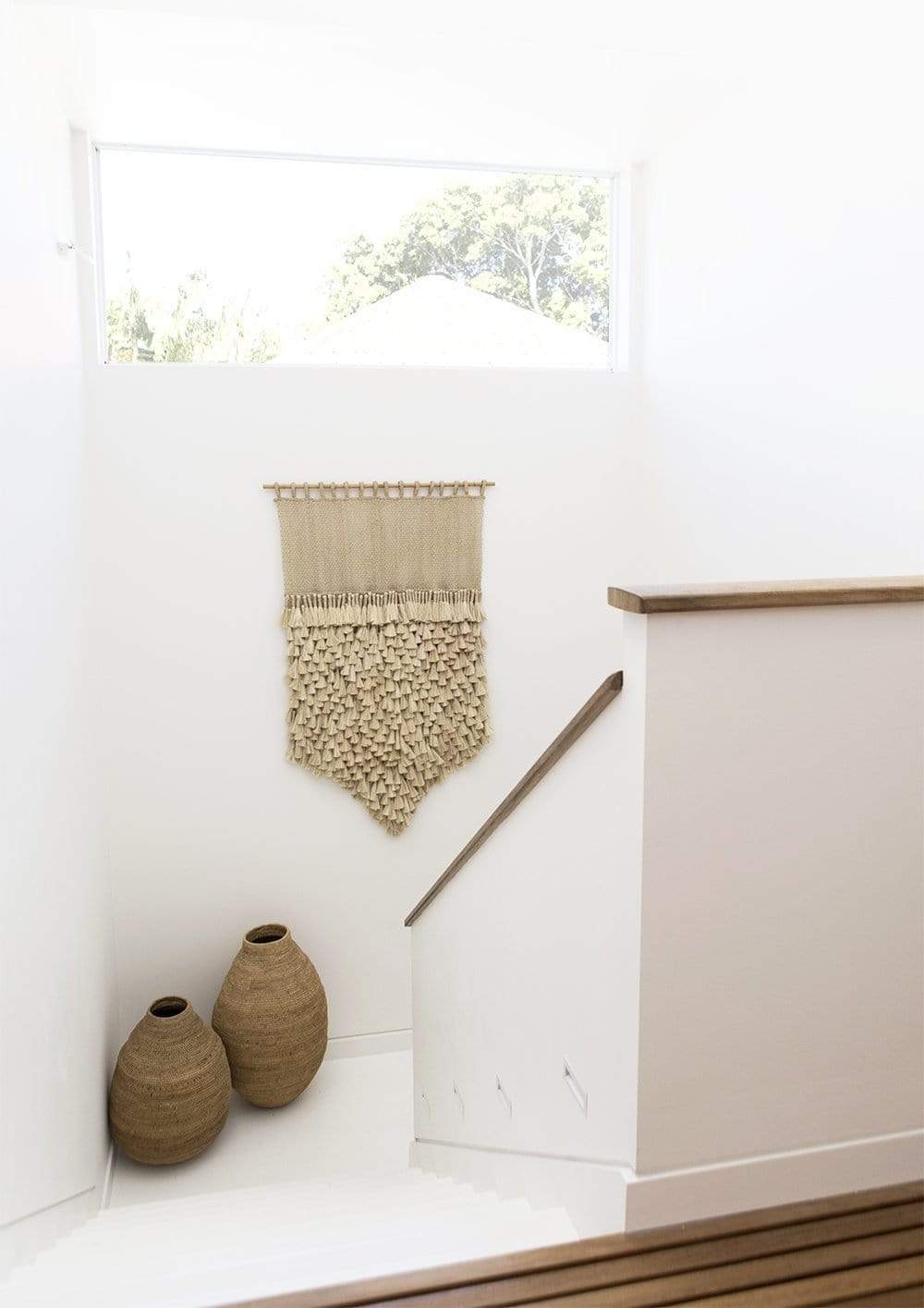 Dharma Door Jumbo Tassel Wall Hanging - Natural