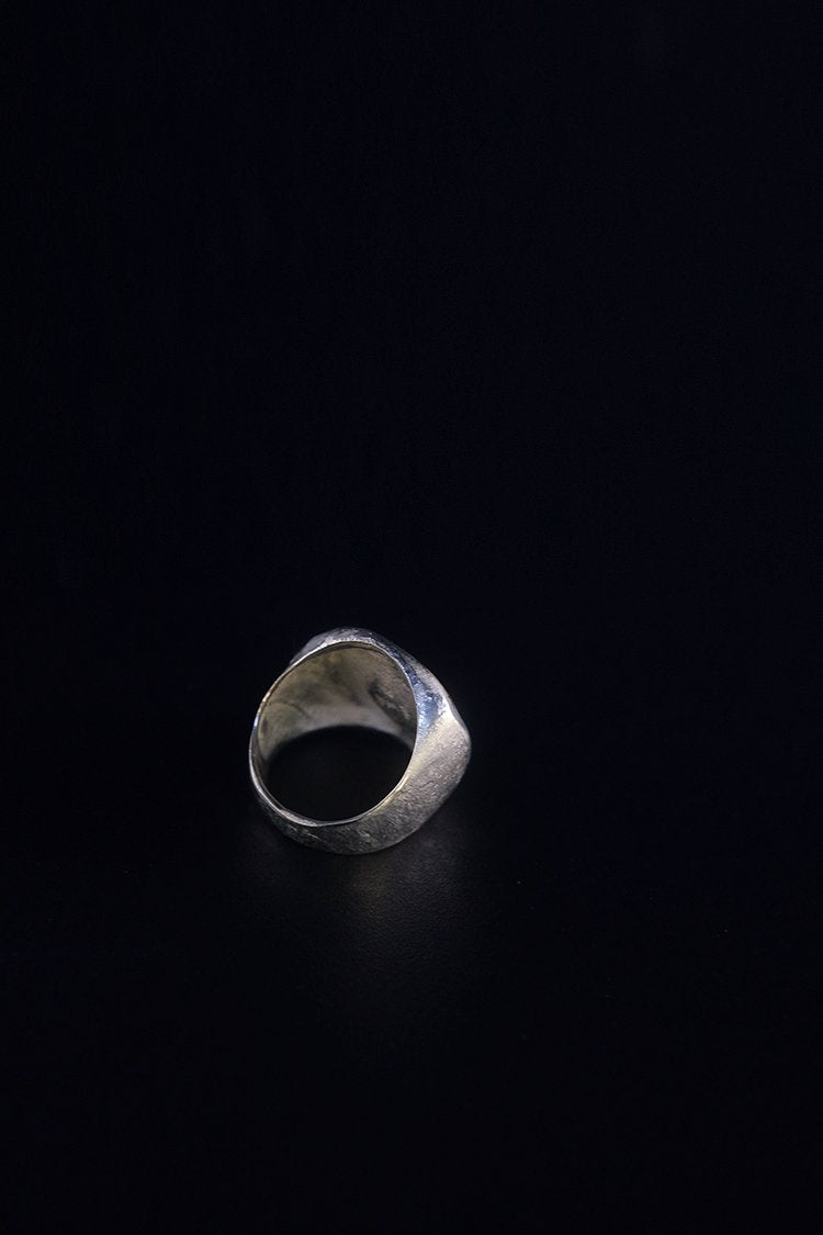 The Turama Ring - Oxidised Silver & Gold