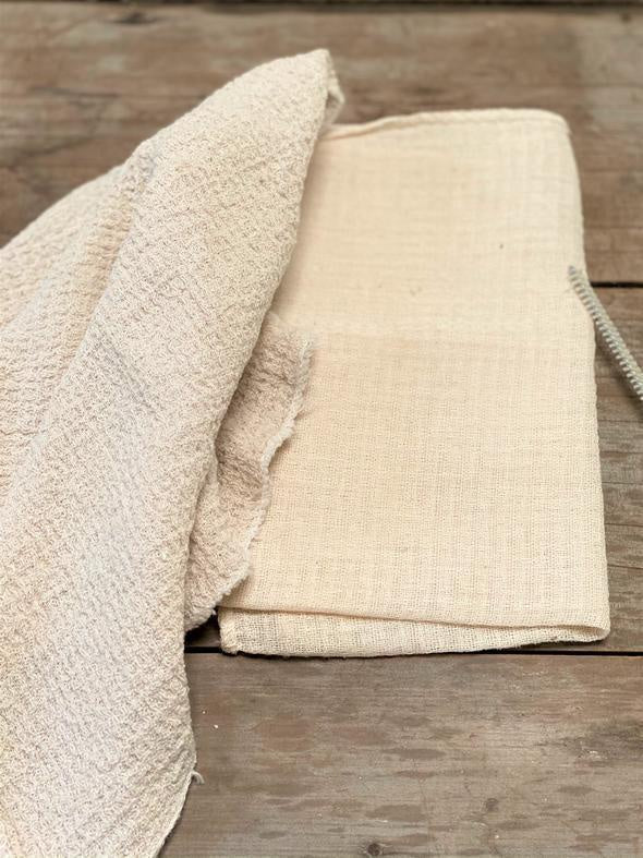 Dishcloth - Honeycomb unbleached cotton