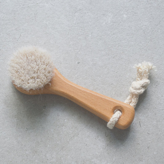 Face Brush - Goat Hair