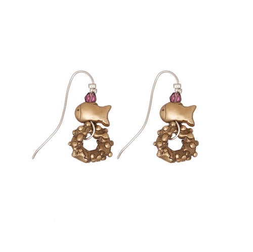Pesci Che Volano Pepita Earrings