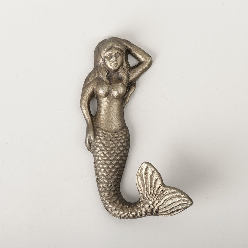 Mermaid Hook - Brass