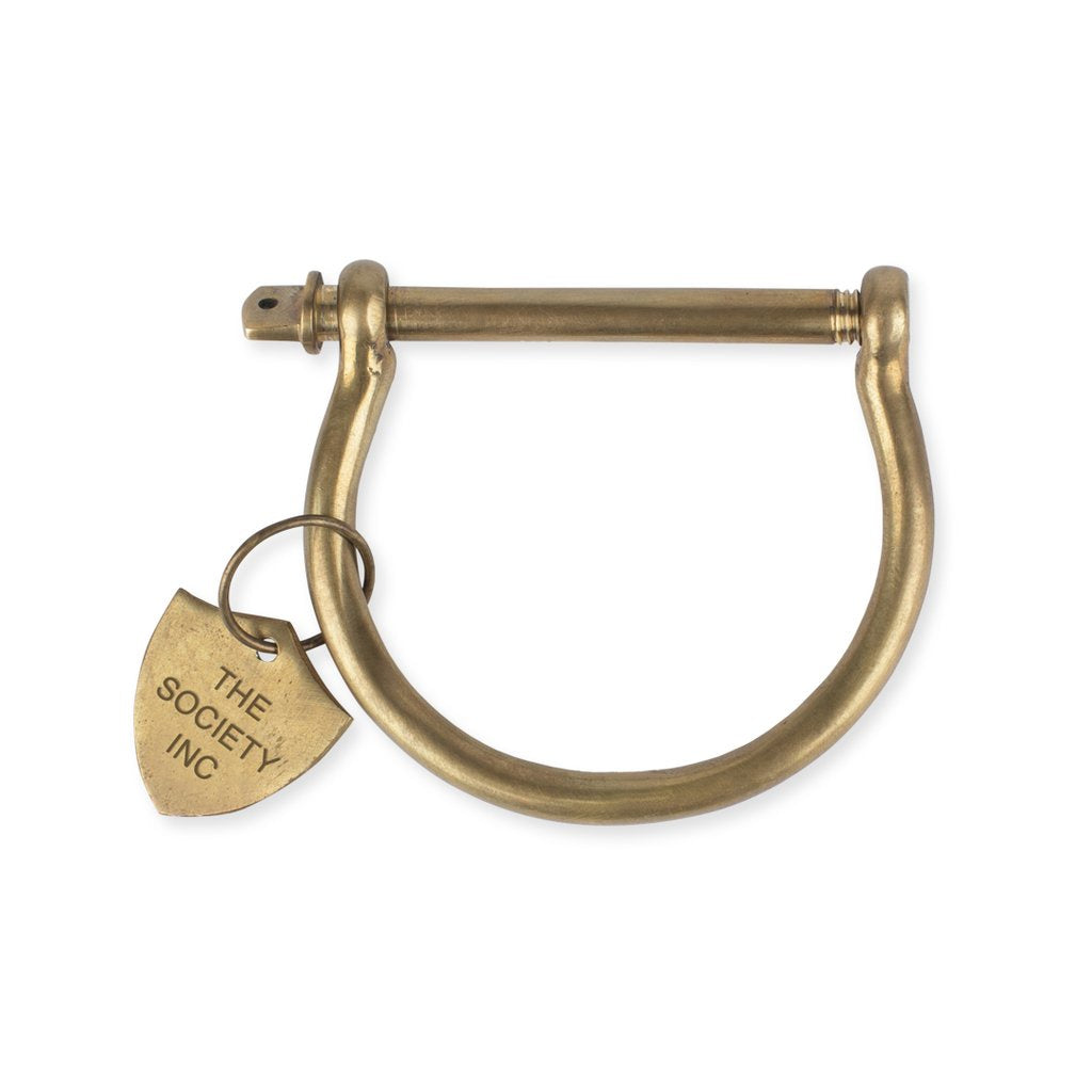 The Society Inc Shackle Keychain