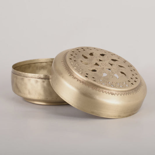 Brass Mosquito Coil Tin